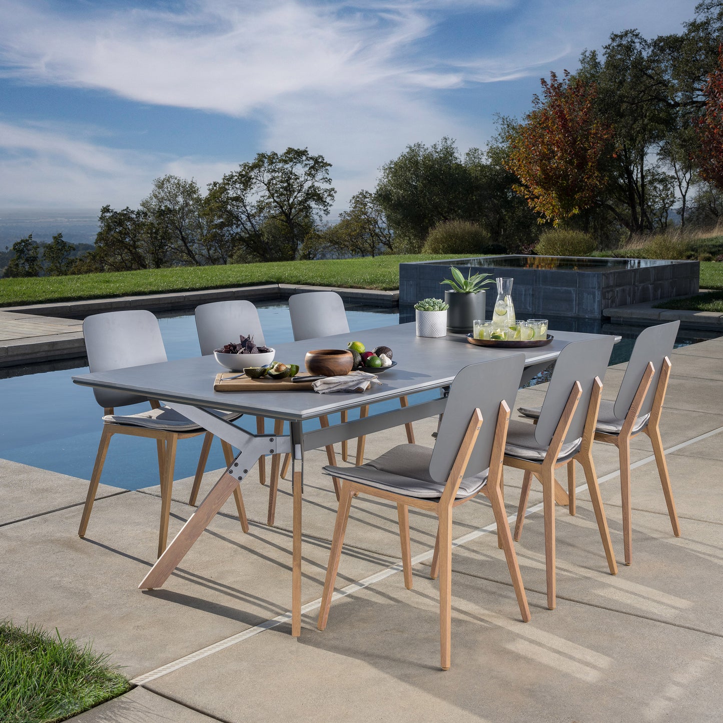 Biblos 7-Piece Outdoor Patio Dining Set