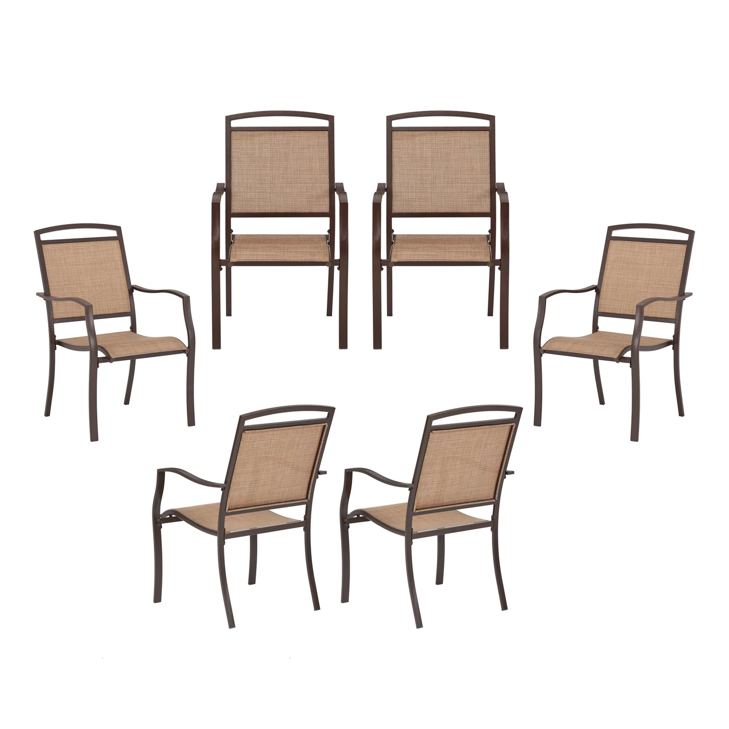 Sand Dune 7 Piece Outdoor Patio Dining Set, Beige