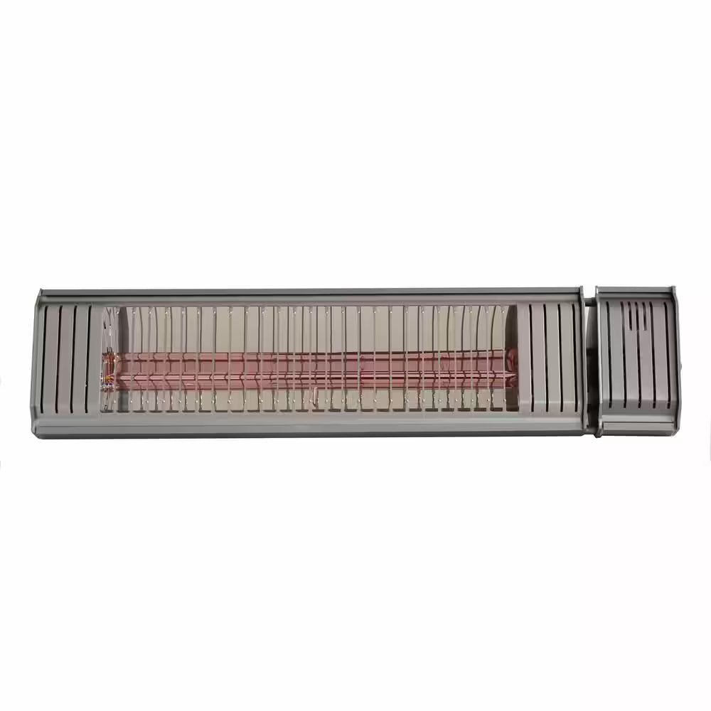 1500 BTU Smart Electric Patio Heater, Gunmetal Grey
