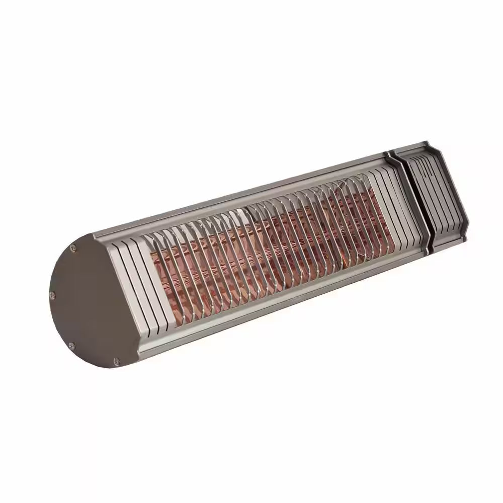 1500 BTU Smart Electric Patio Heater, Gunmetal Grey