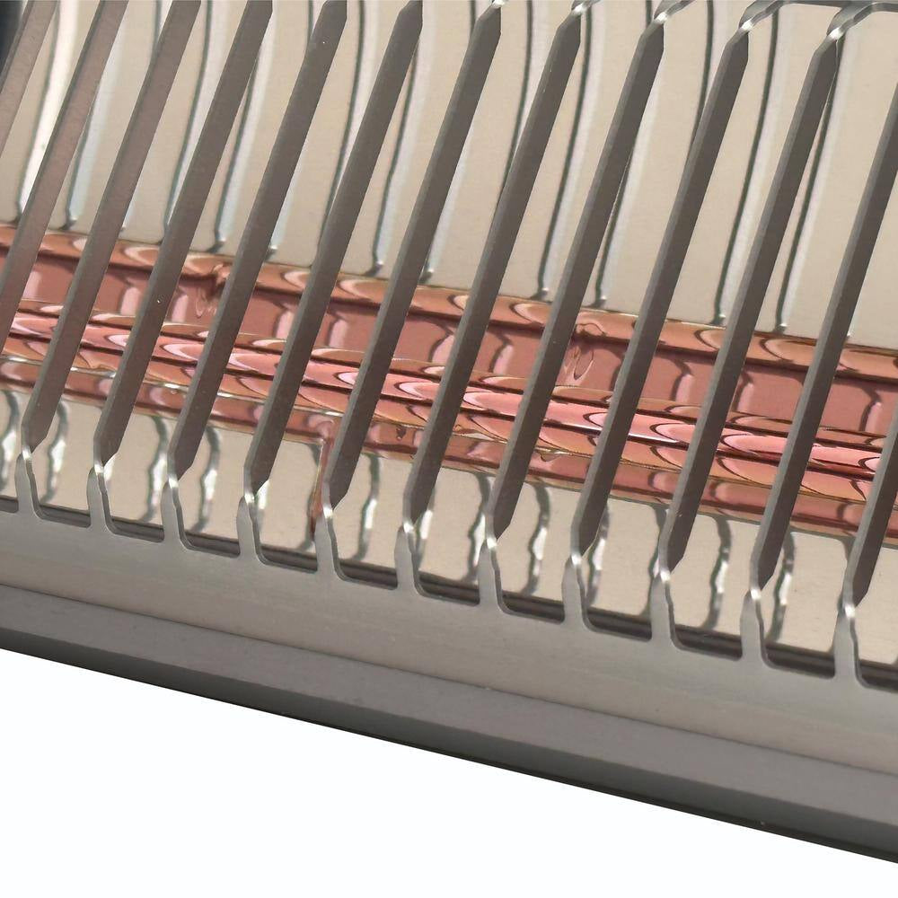 1500 BTU Smart Electric Patio Heater, Gunmetal Grey