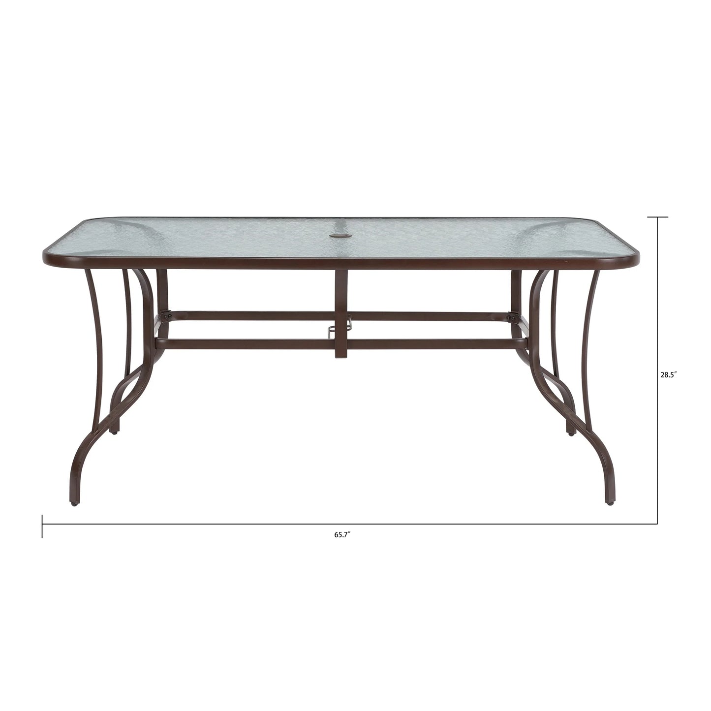 Sand Dune 7 Piece Outdoor Patio Dining Set, Beige