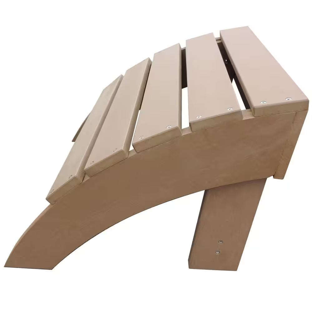 Teak Adirondack Patio Ottoman